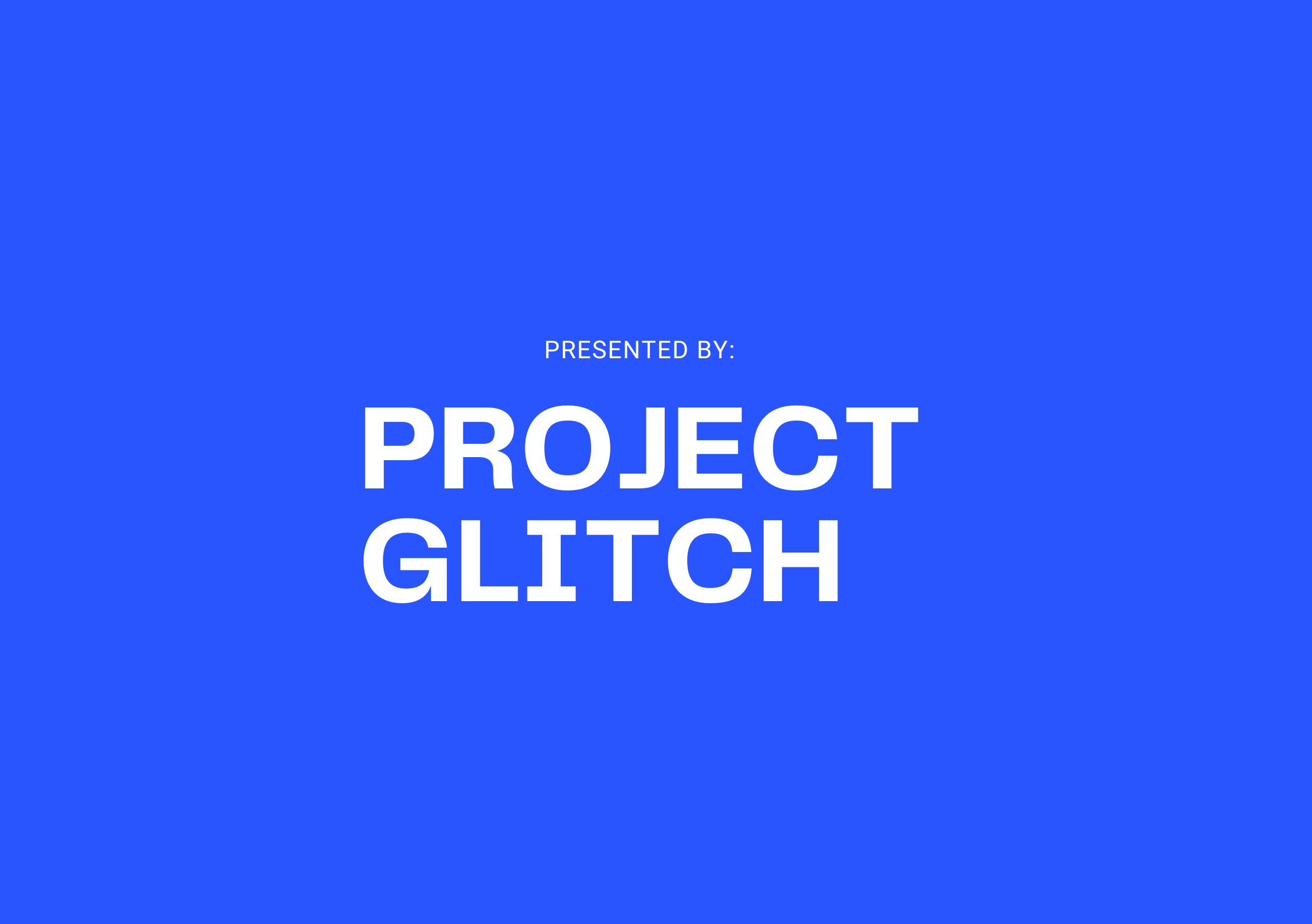 Project Glitch logo